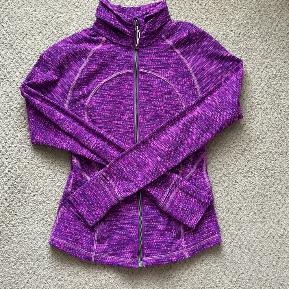 COPY - Lululemon Heathered Purple Full-Zip Define Jacket